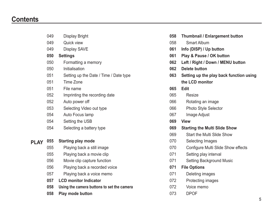 Samsung EC-SL35ZZBARUS User Manual | Page 6 / 102