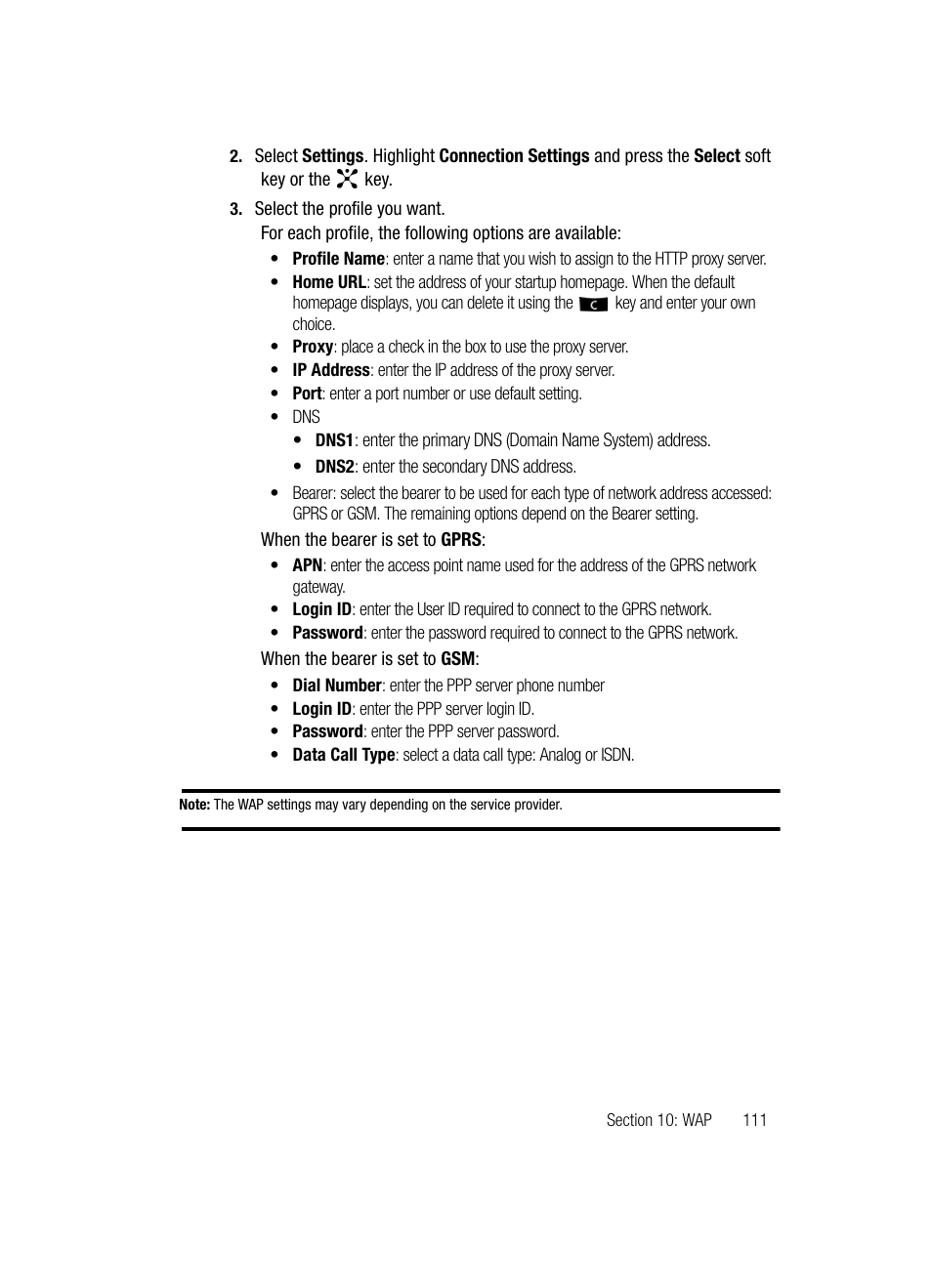 Samsung SGH-D807ZKACIN User Manual | Page 111 / 137