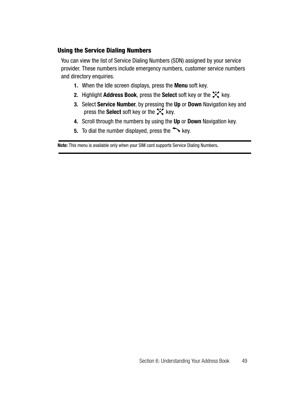 Samsung SGH-D807ZKACIN User Manual | Page 49 / 137