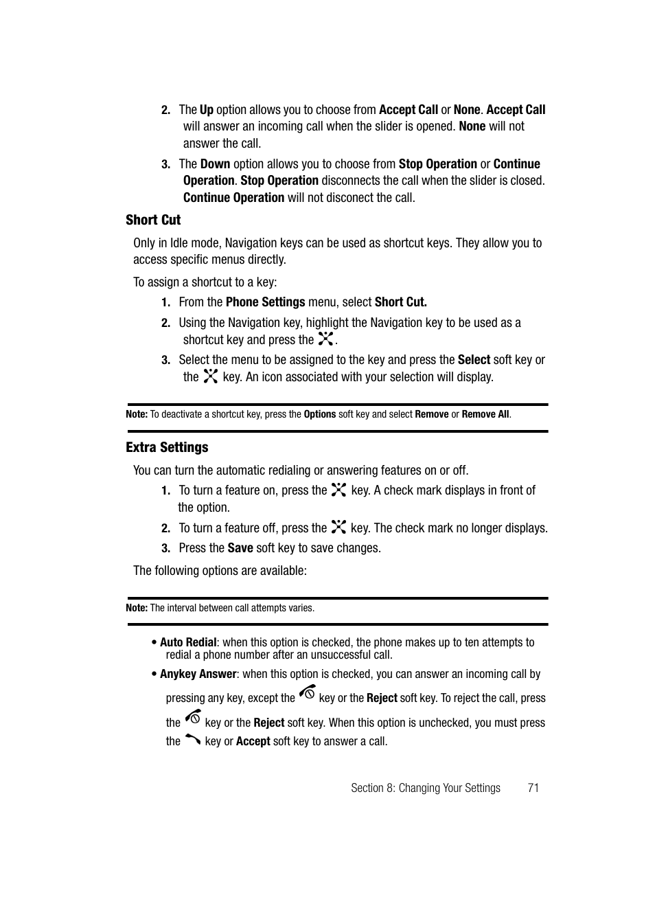 Samsung SGH-D807ZKACIN User Manual | Page 71 / 137