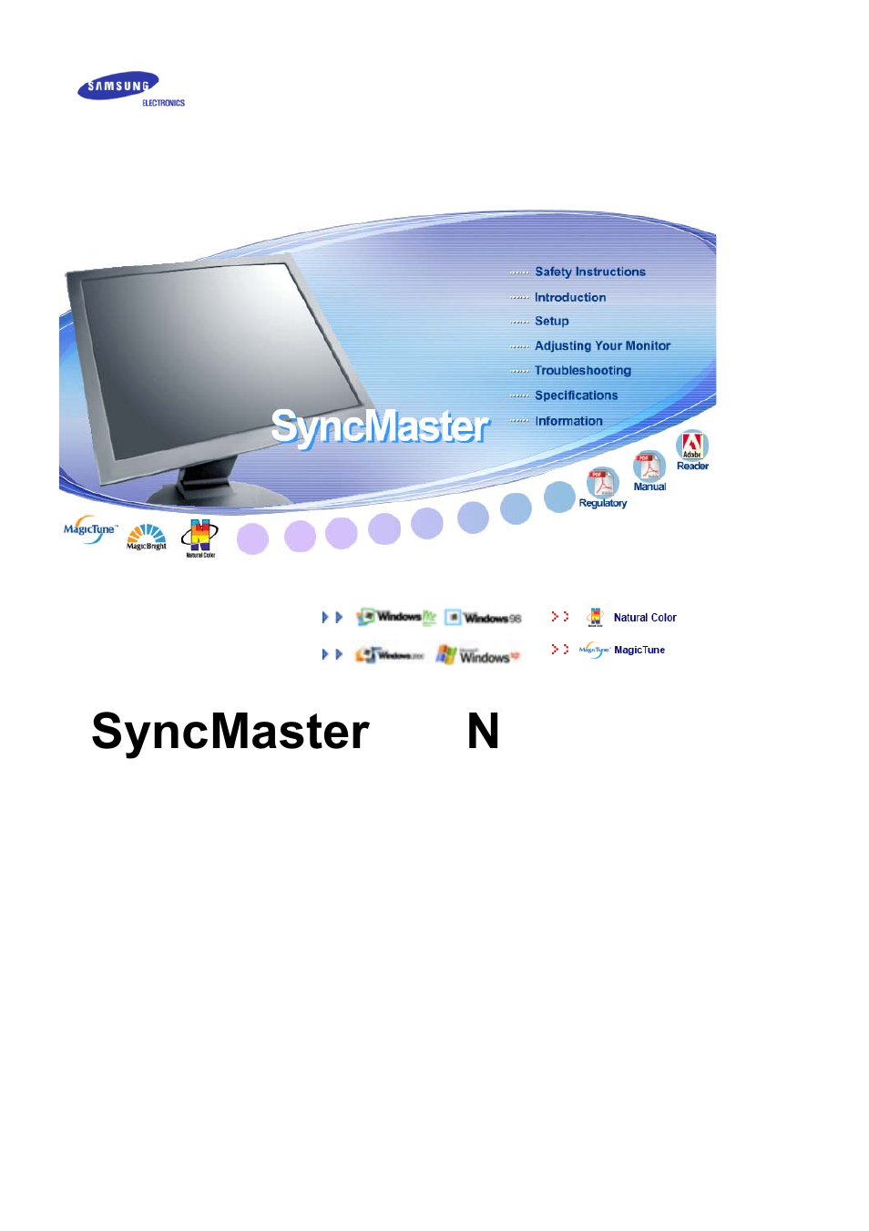 Samsung MJ19ESKB User Manual | 87 pages