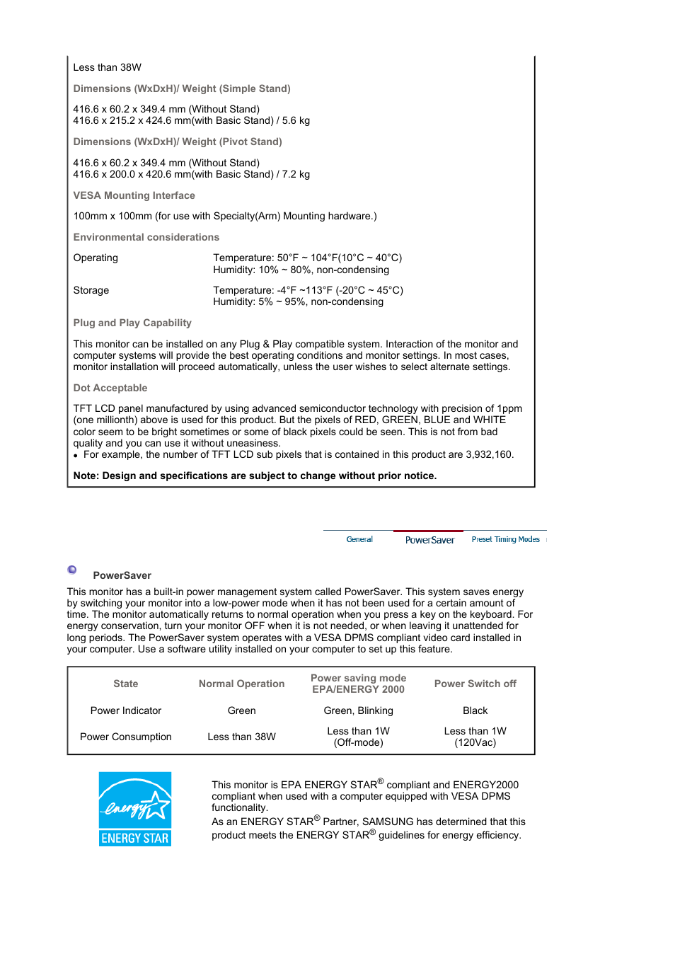 Samsung MJ19ESKB User Manual | Page 66 / 87