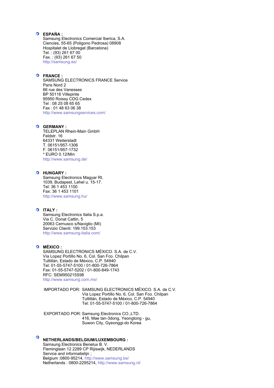 Samsung MJ19ESKB User Manual | Page 75 / 87