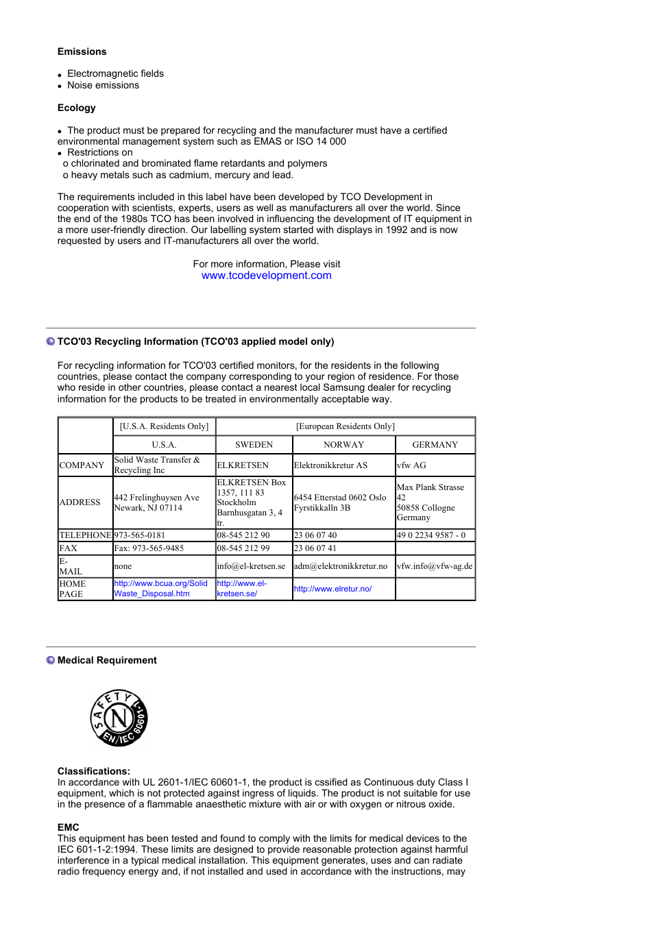 Samsung MJ19ESKB User Manual | Page 84 / 87