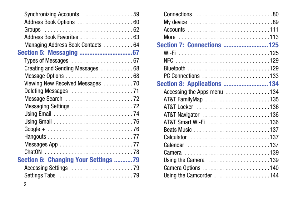 Samsung SGH-I747MBAATT User Manual | Page 10 / 203