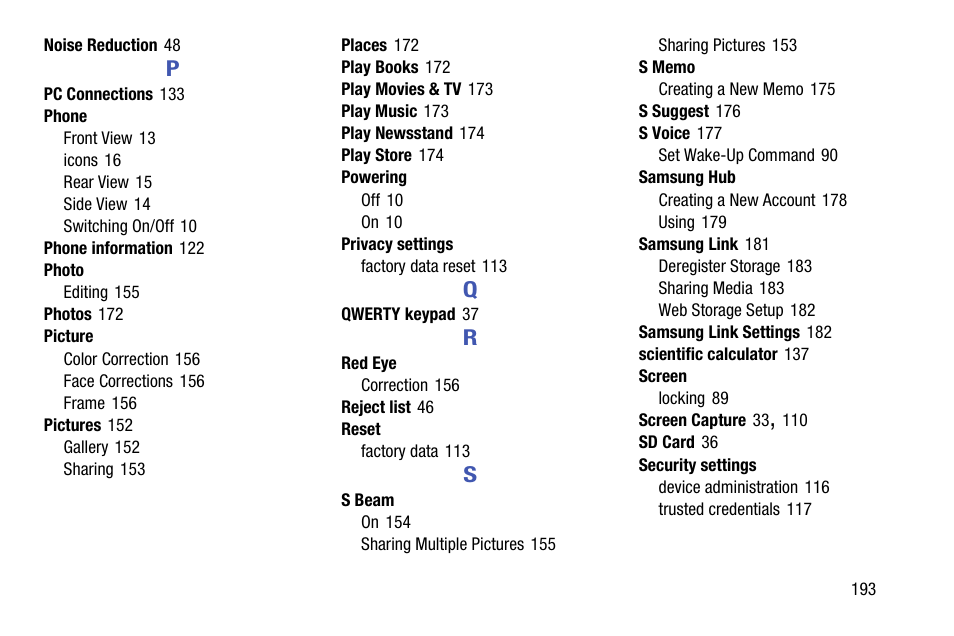 Samsung SGH-I747MBAATT User Manual | Page 201 / 203