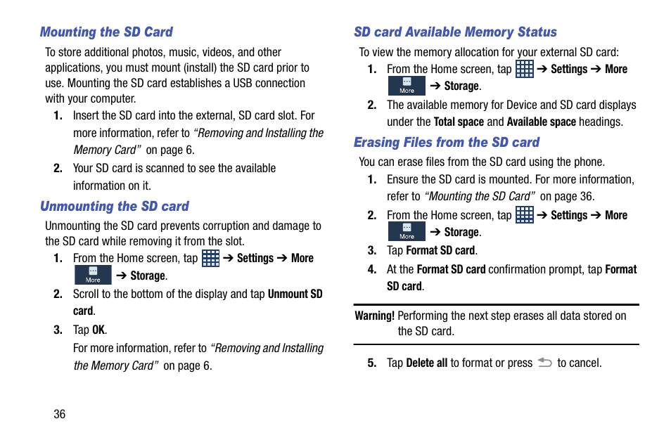 Samsung SGH-I747MBAATT User Manual | Page 44 / 203