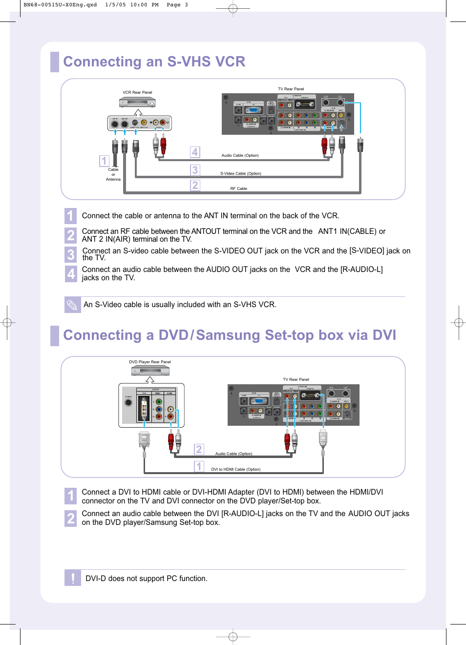 Samsung LNR408DX-XAC User Manual | Page 3 / 10