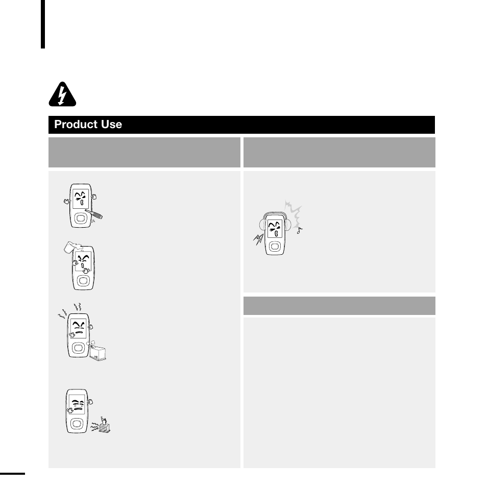 For your safety, Warning | Samsung YP-T9BQB-XAP User Manual | Page 2 / 85