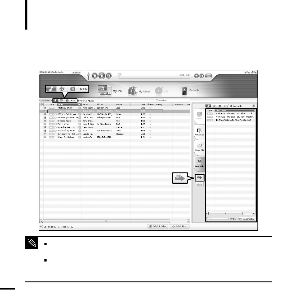 Samsung YP-T9BQB-XAP User Manual | Page 22 / 85