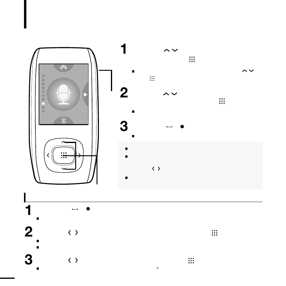 Recording, Continued) | Samsung YP-T9BQB-XAP User Manual | Page 58 / 85