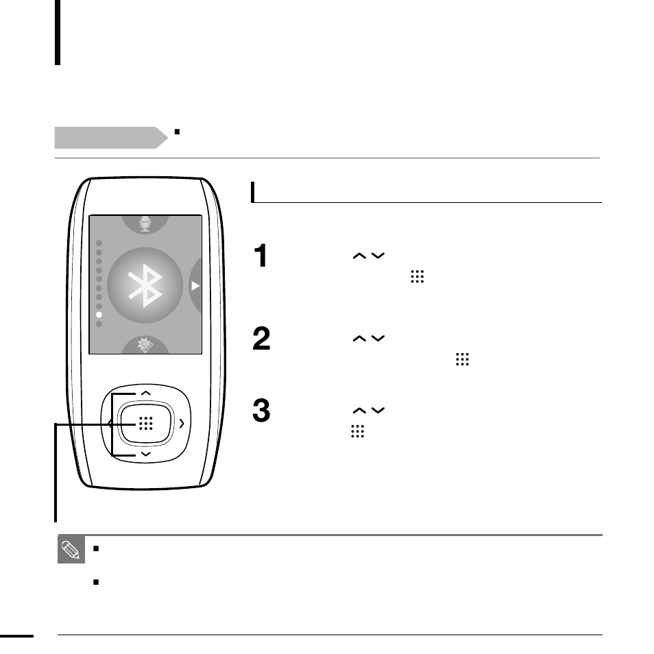 Using bluetooth, Continued) | Samsung YP-T9BQB-XAP User Manual | Page 62 / 85