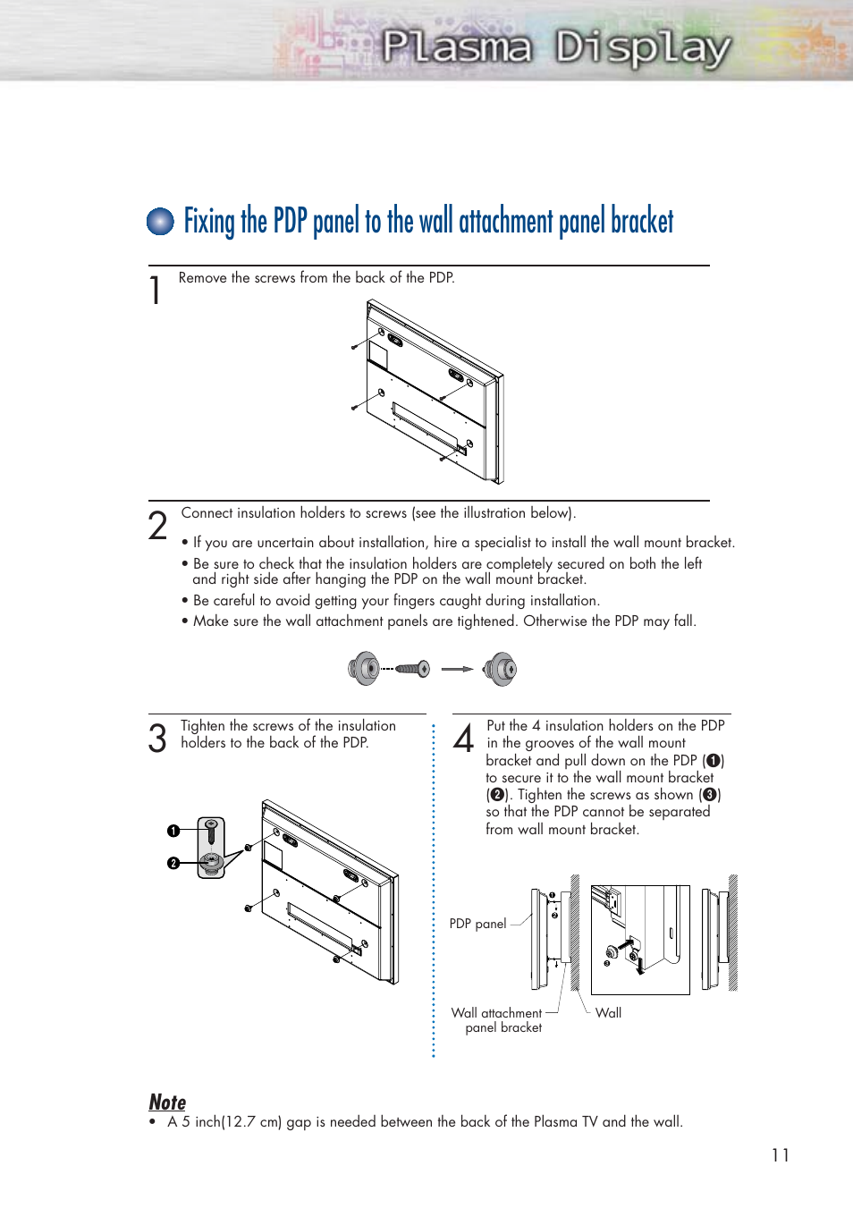 Samsung HPP3761X-XAC User Manual | Page 11 / 96