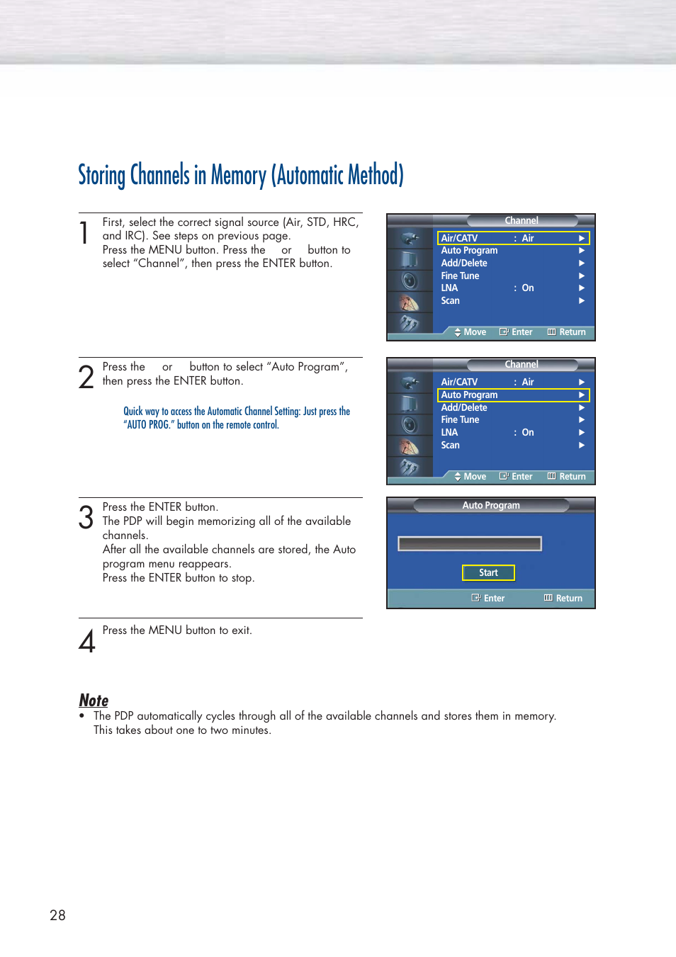 Samsung HPP3761X-XAC User Manual | Page 28 / 96