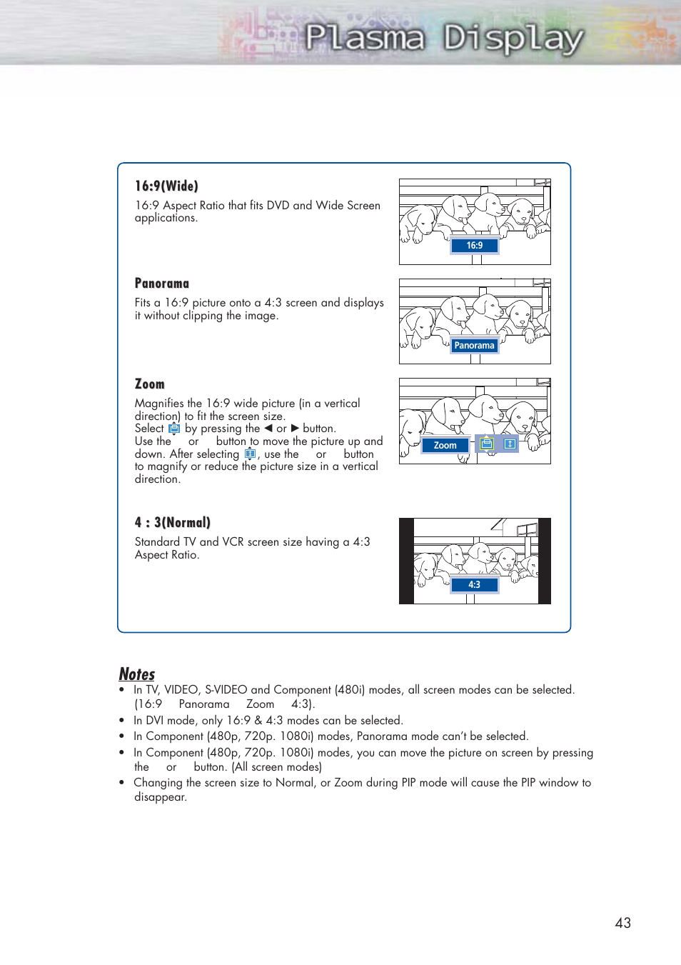 Samsung HPP3761X-XAC User Manual | Page 43 / 96