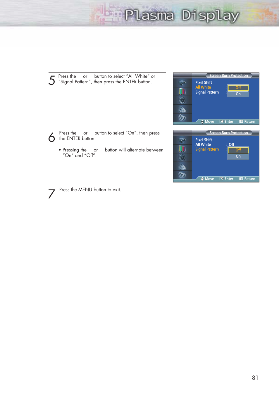 Samsung HPP3761X-XAC User Manual | Page 81 / 96