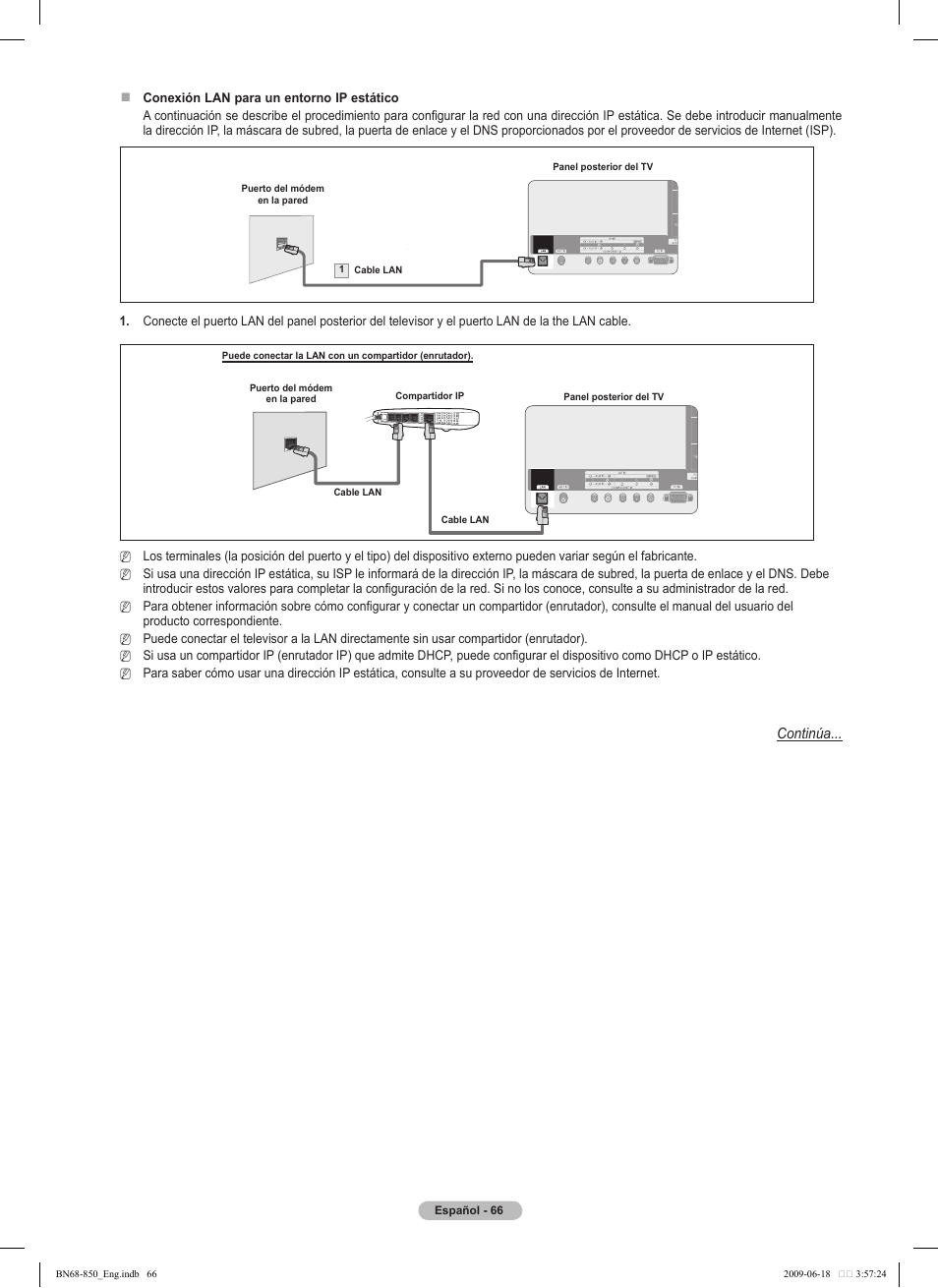 Continúa | Samsung PN50B860Y2FXZA User Manual | Page 166 / 284