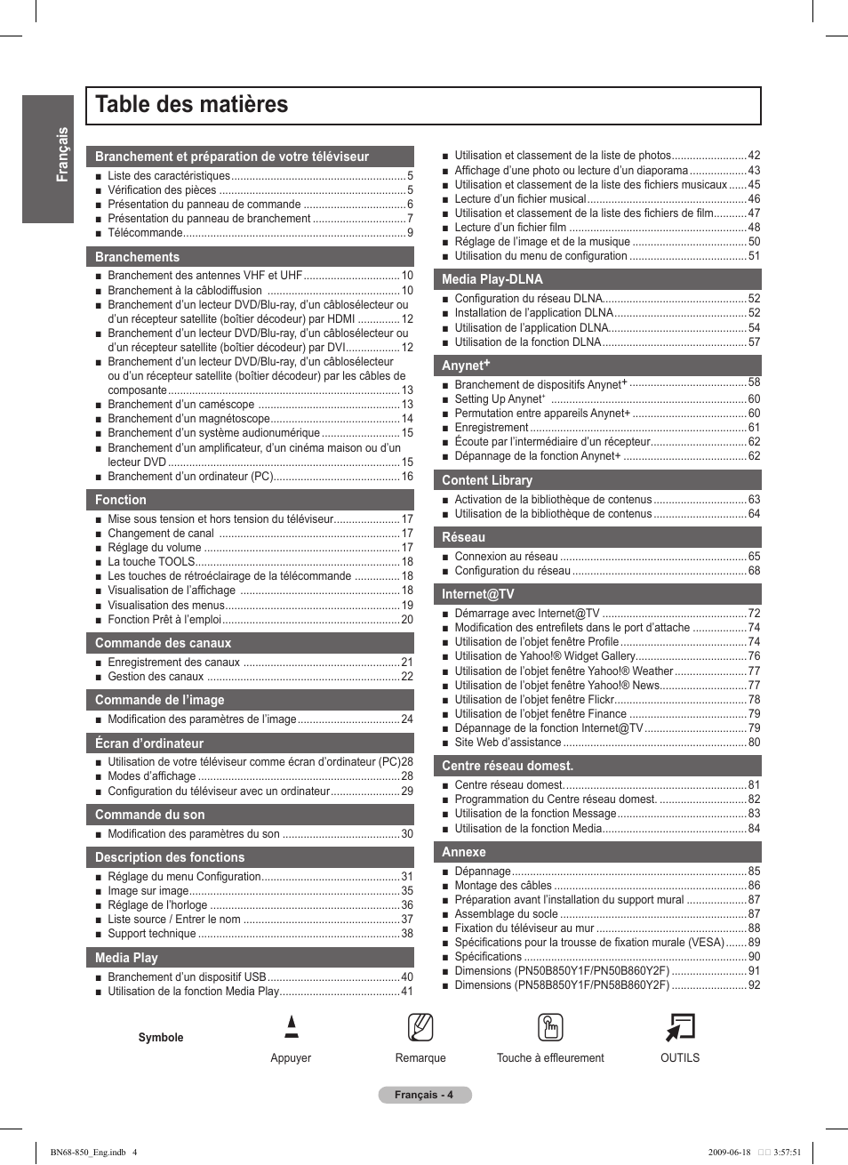 Samsung PN50B860Y2FXZA User Manual | Page 196 / 284