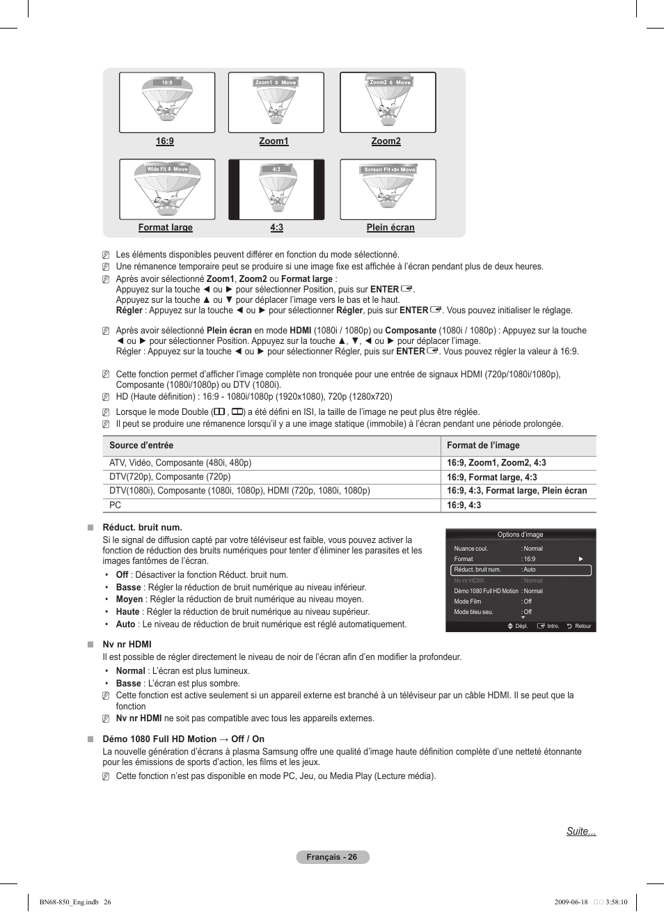 Suite | Samsung PN50B860Y2FXZA User Manual | Page 218 / 284