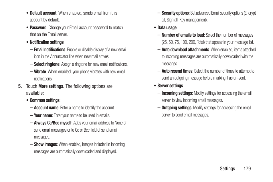 Samsung SCH-L710RWBXAR User Manual | Page 185 / 240