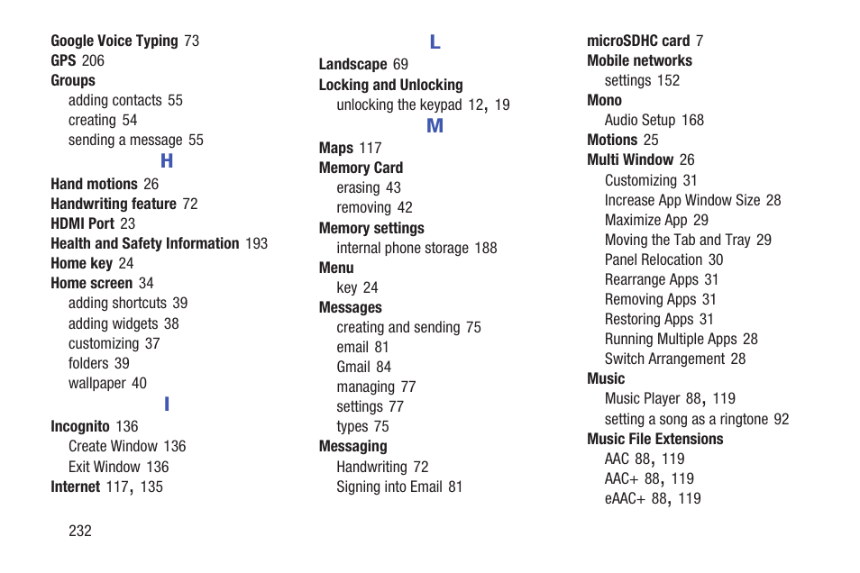 Samsung SCH-L710RWBXAR User Manual | Page 238 / 240