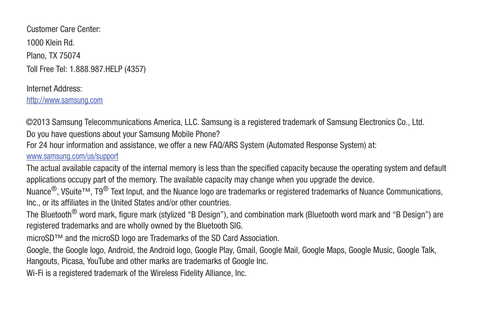 Samsung SCH-L710RWBXAR User Manual | Page 5 / 240