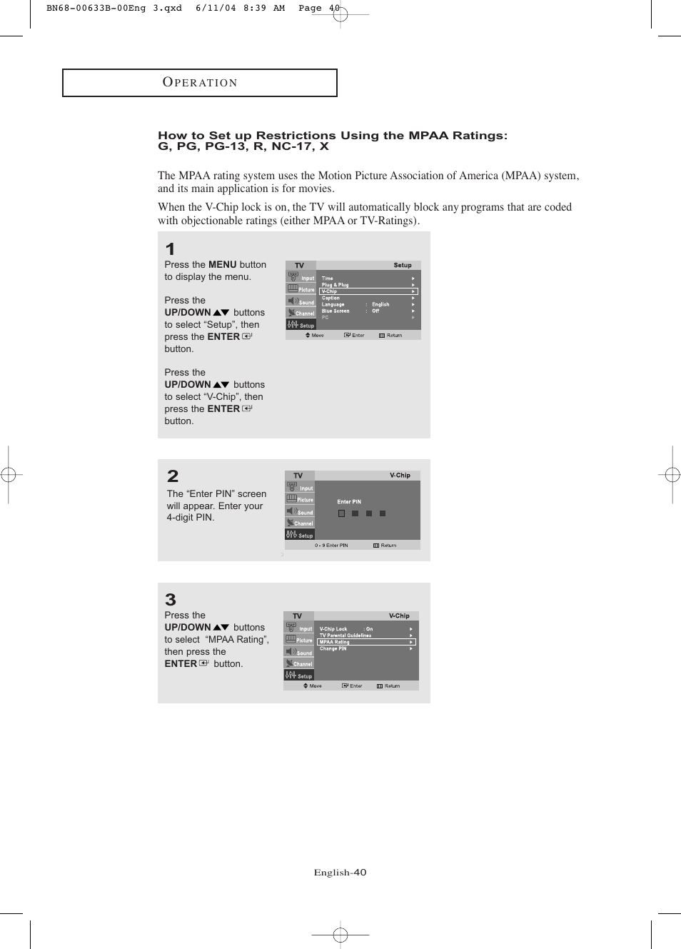 Samsung LTP1545X-XAC User Manual | Page 45 / 66