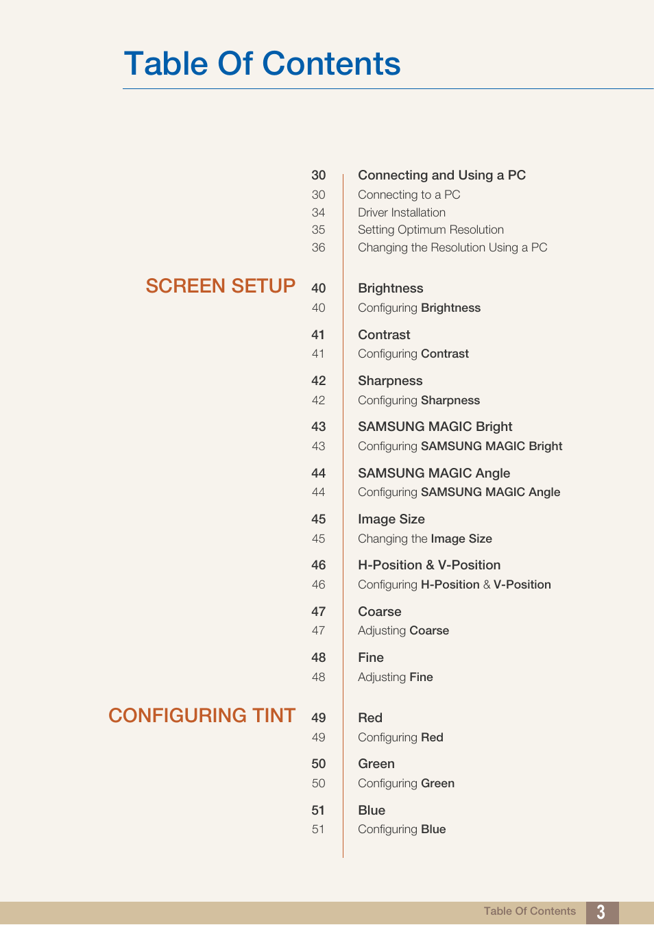 Samsung LS19C45KBRV-GO User Manual | Page 3 / 101