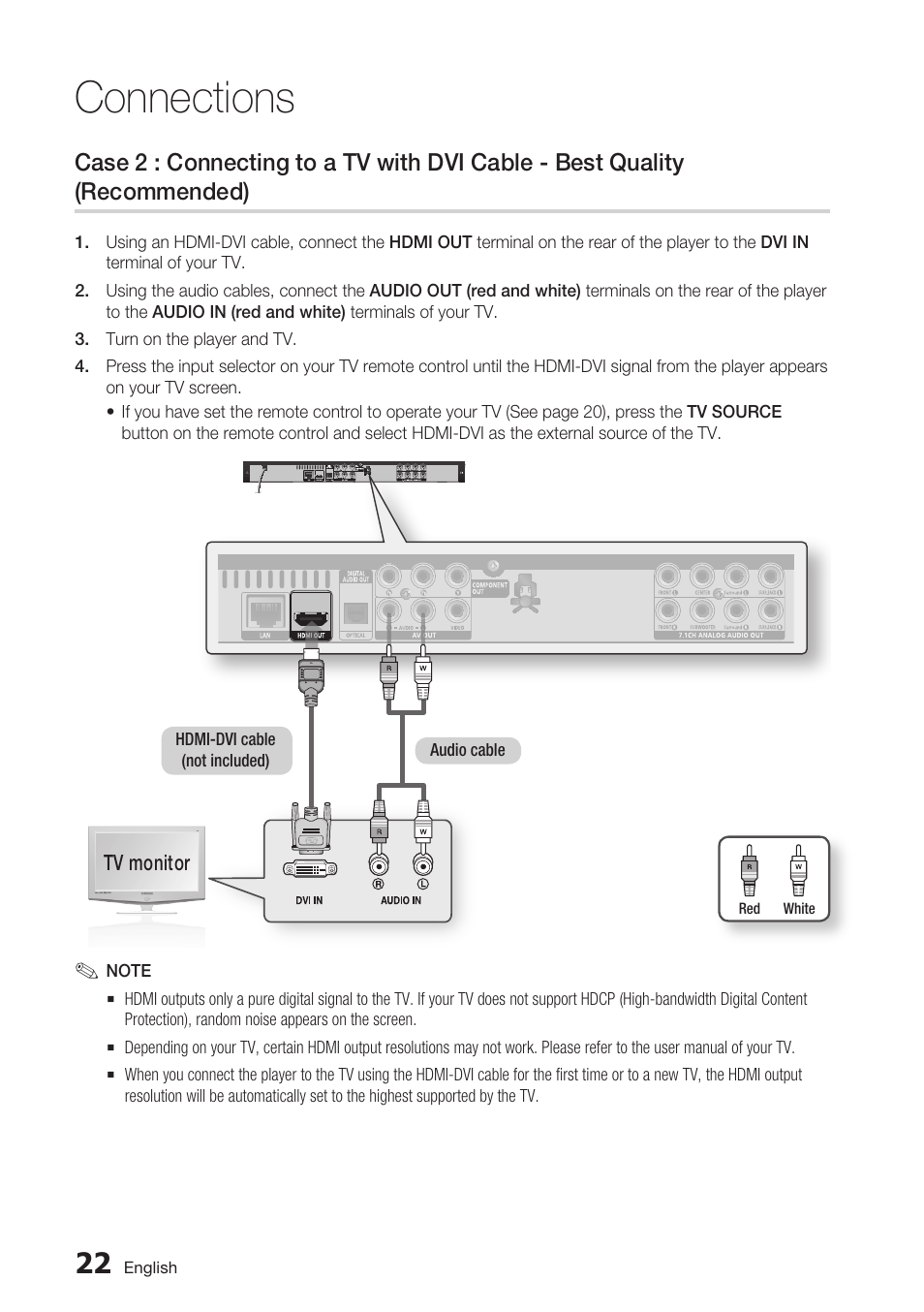 Connections | Samsung BD-C6500-XAA User Manual | Page 22 / 70