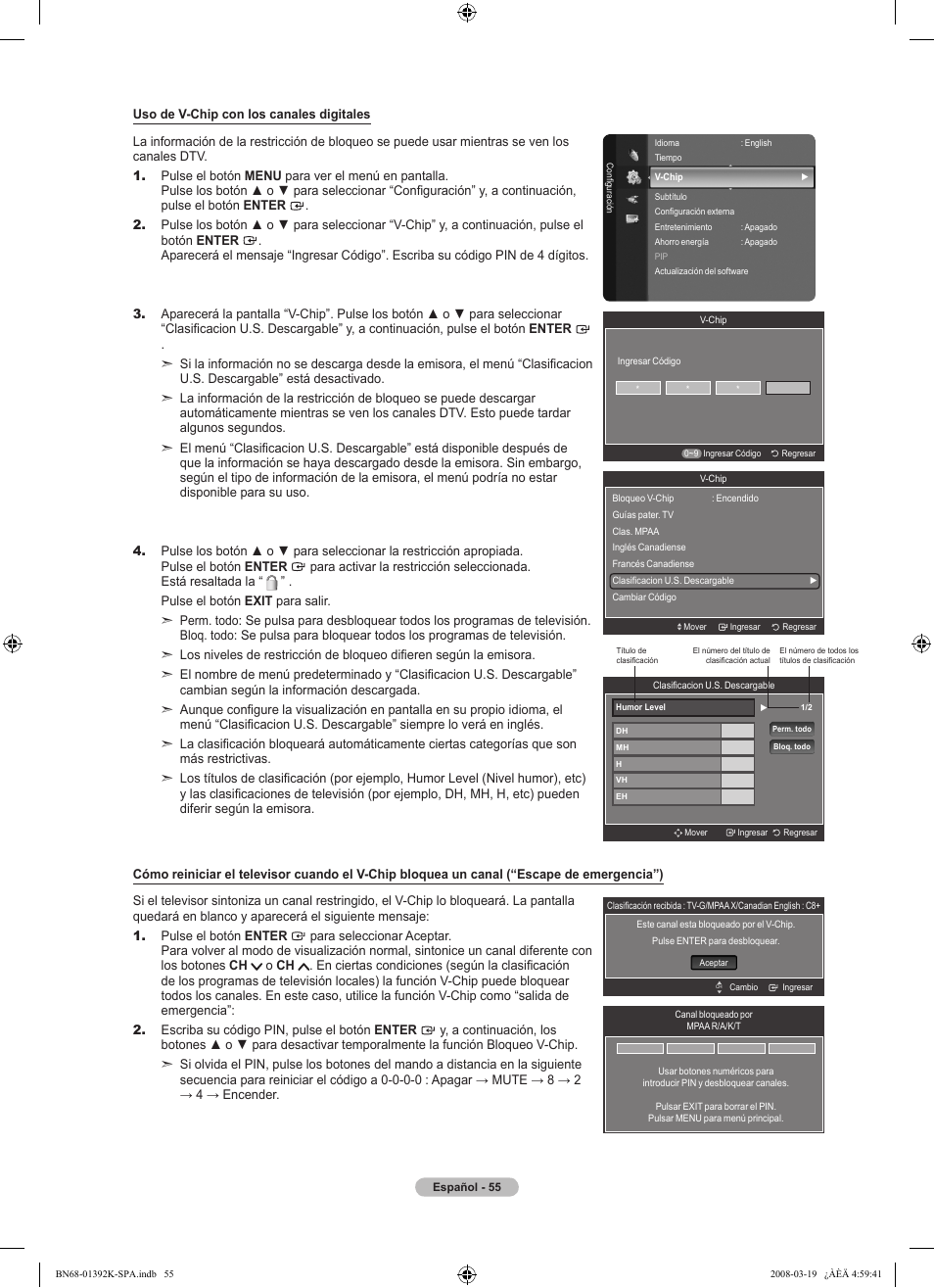 Samsung LN46A580P6FXZA User Manual | Page 158 / 196