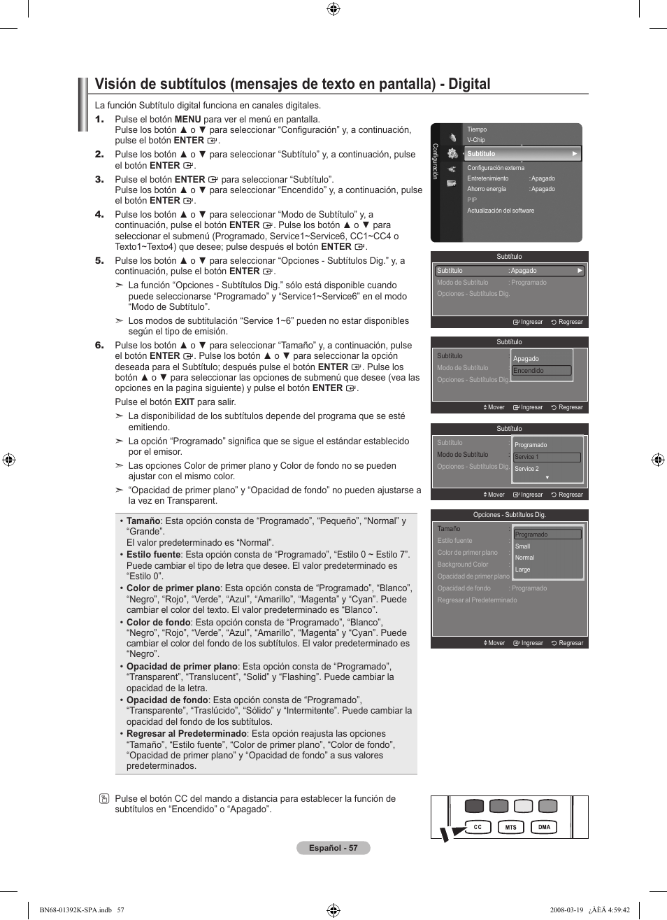 Samsung LN46A580P6FXZA User Manual | Page 160 / 196