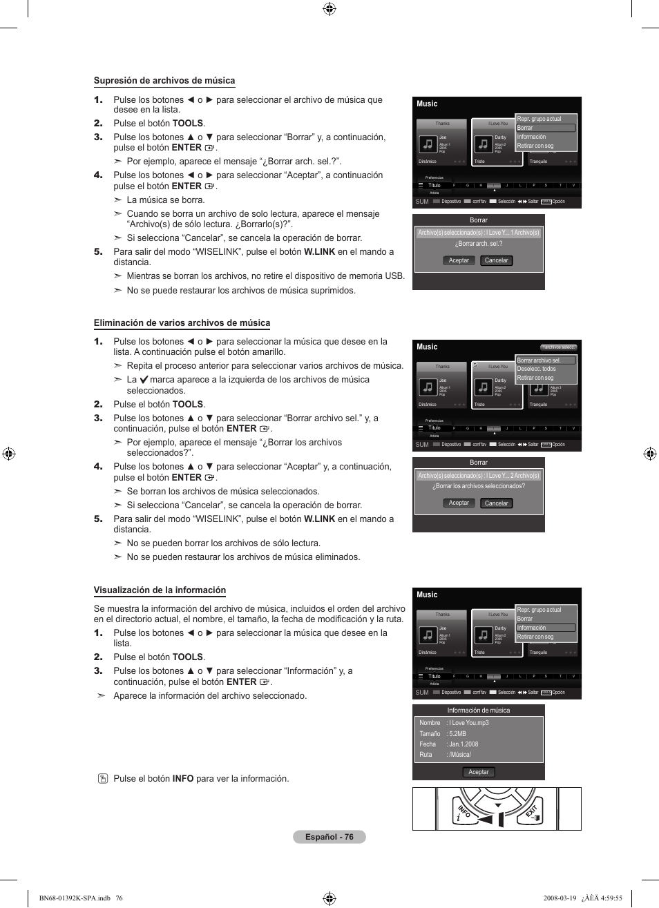 Samsung LN46A580P6FXZA User Manual | Page 179 / 196