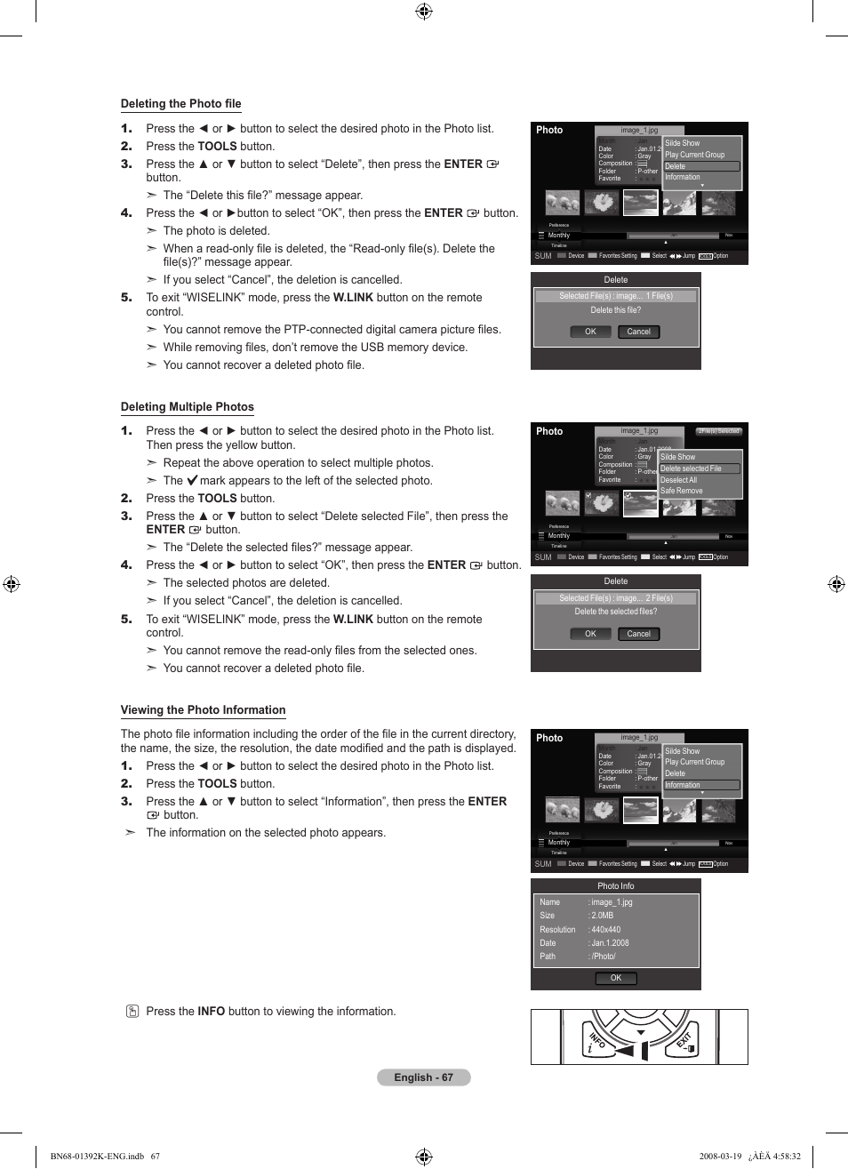Samsung LN46A580P6FXZA User Manual | Page 69 / 196