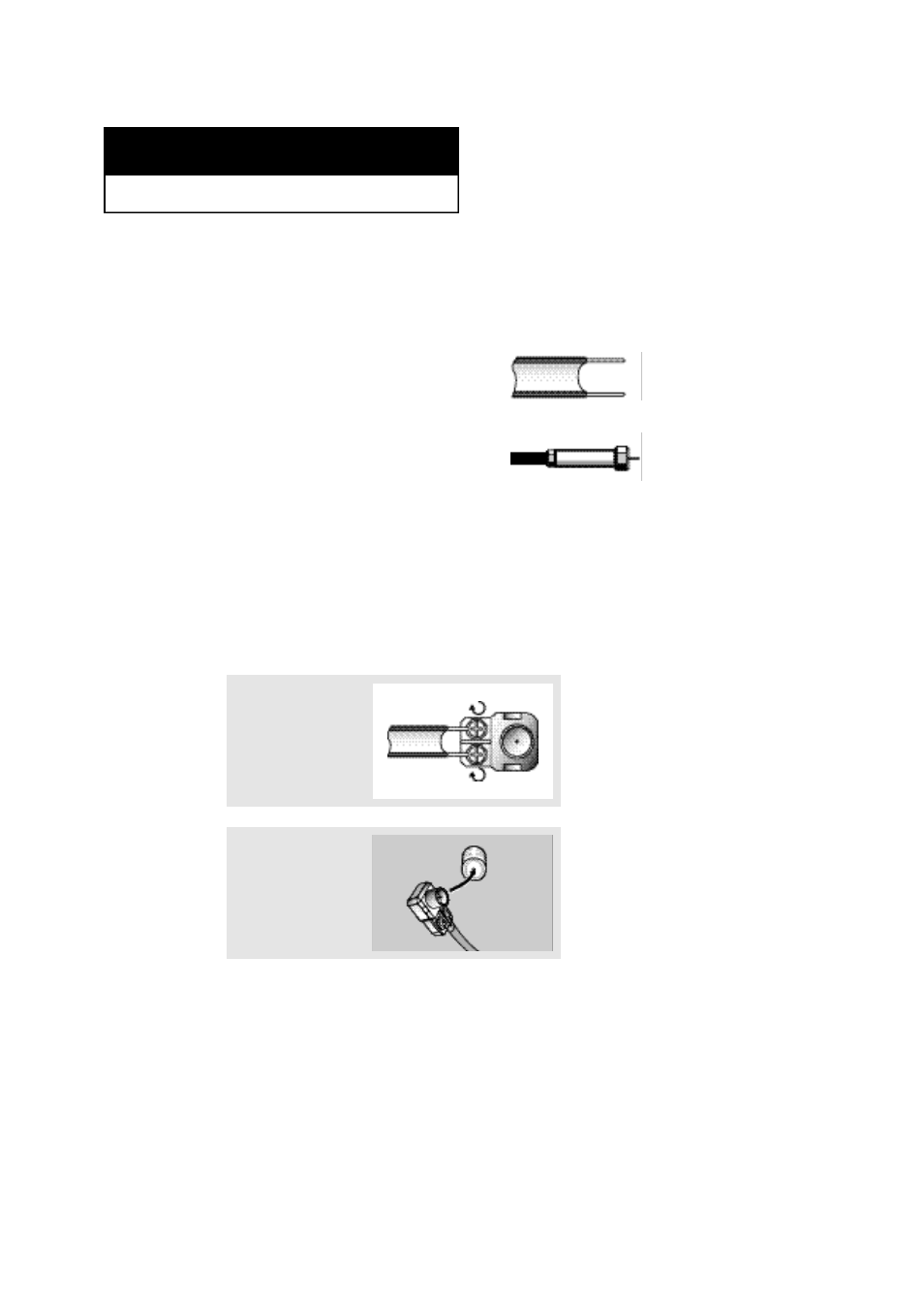 I n s ta l l at i o n chapter tw o, Connecting vhf and uhf antennas | Samsung TXN2668WHAXXAA User Manual | Page 11 / 68