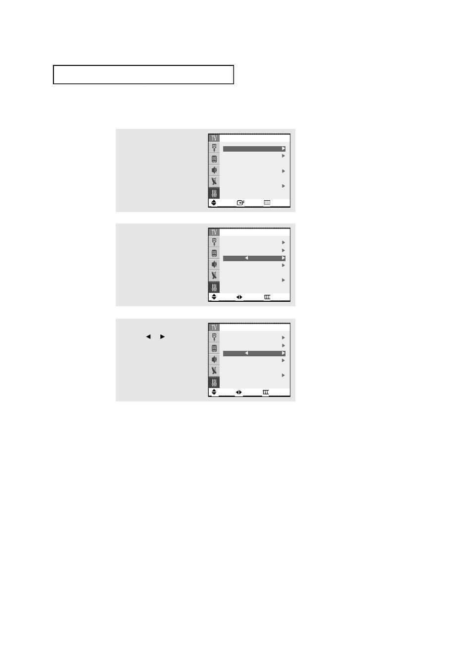 Selecting a menu language | Samsung TXN2668WHAXXAA User Manual | Page 25 / 68