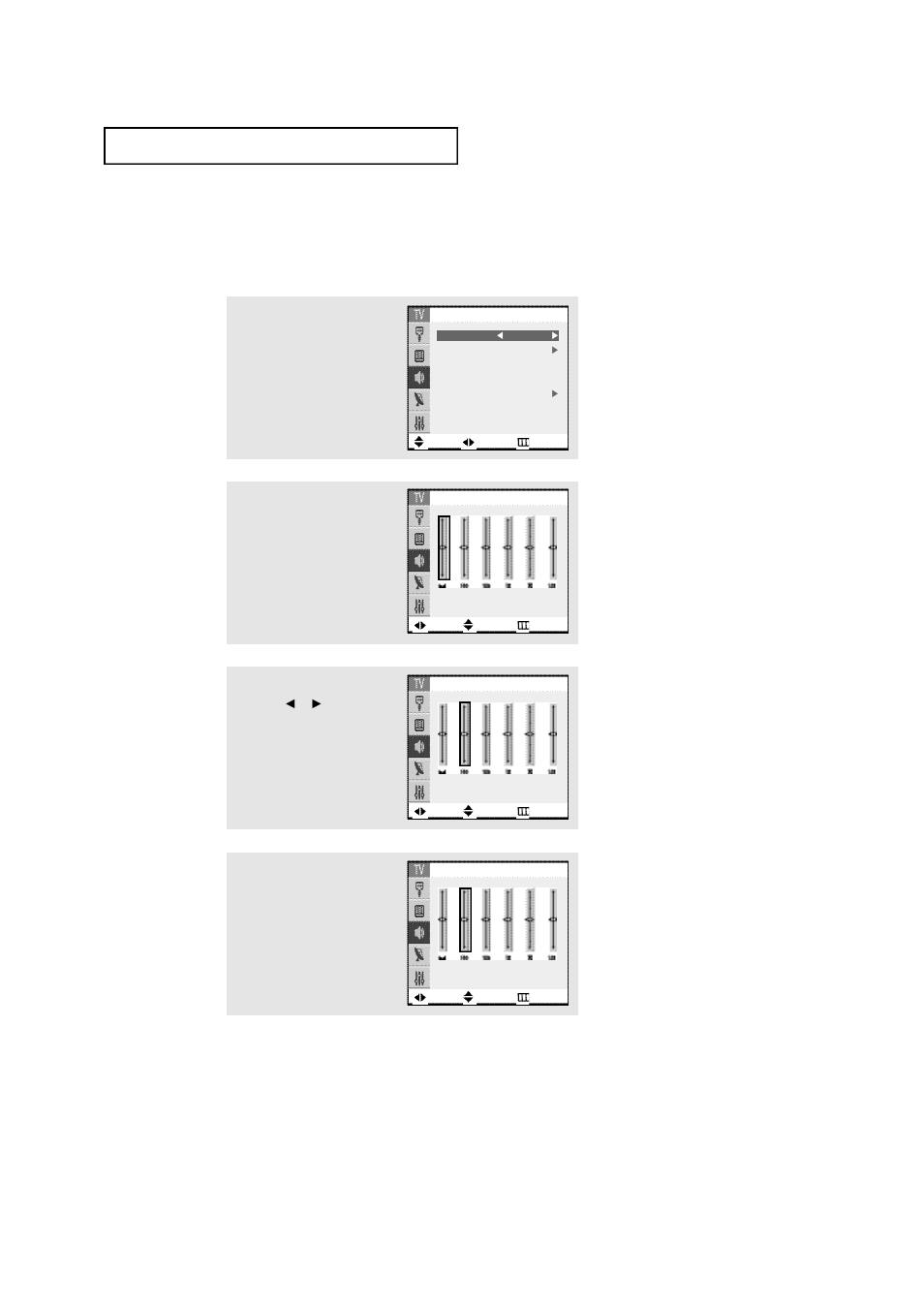 Customizing the sound | Samsung TXN2668WHAXXAA User Manual | Page 37 / 68