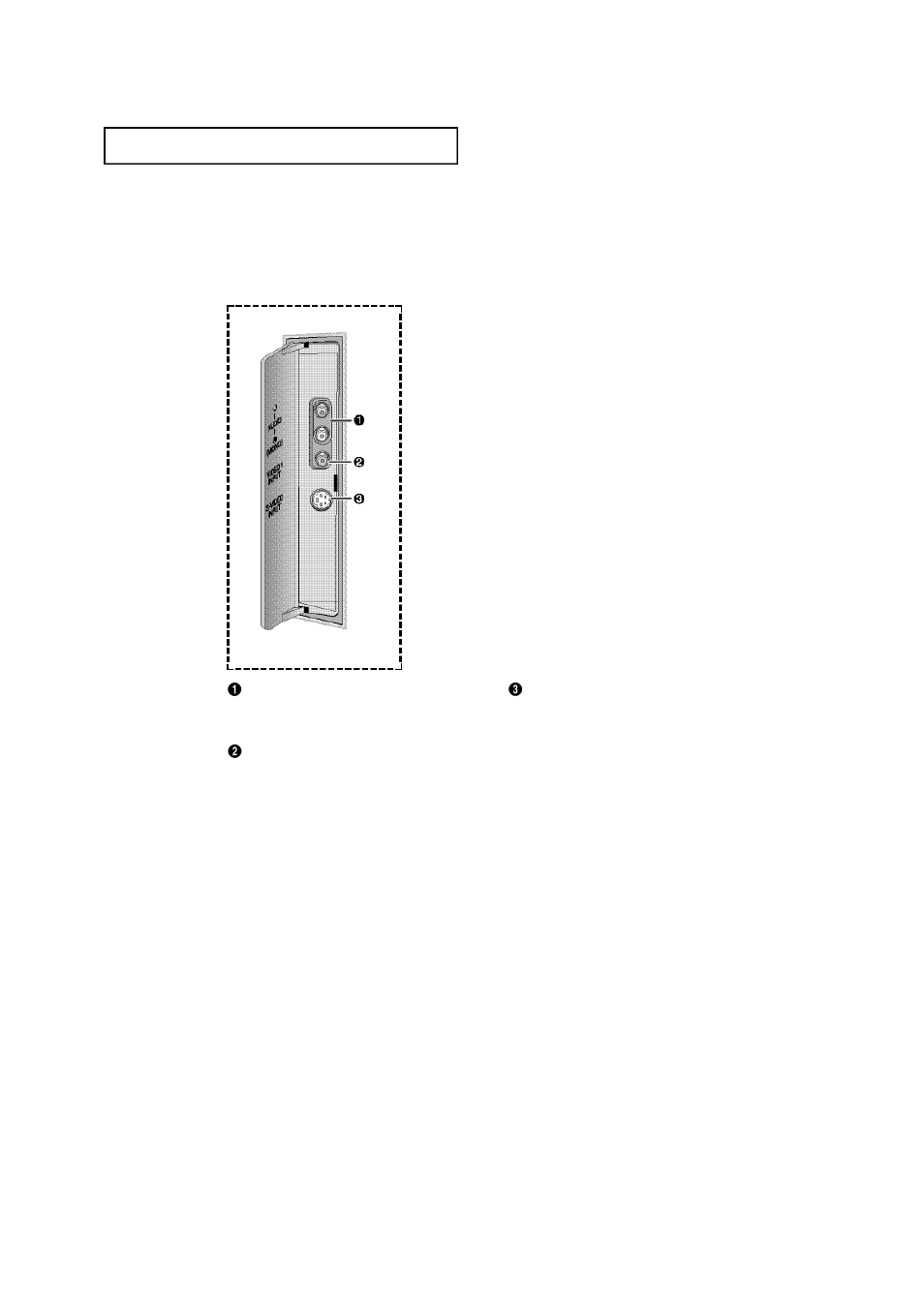 Side panel jacks | Samsung TXN2668WHAXXAA User Manual | Page 7 / 68