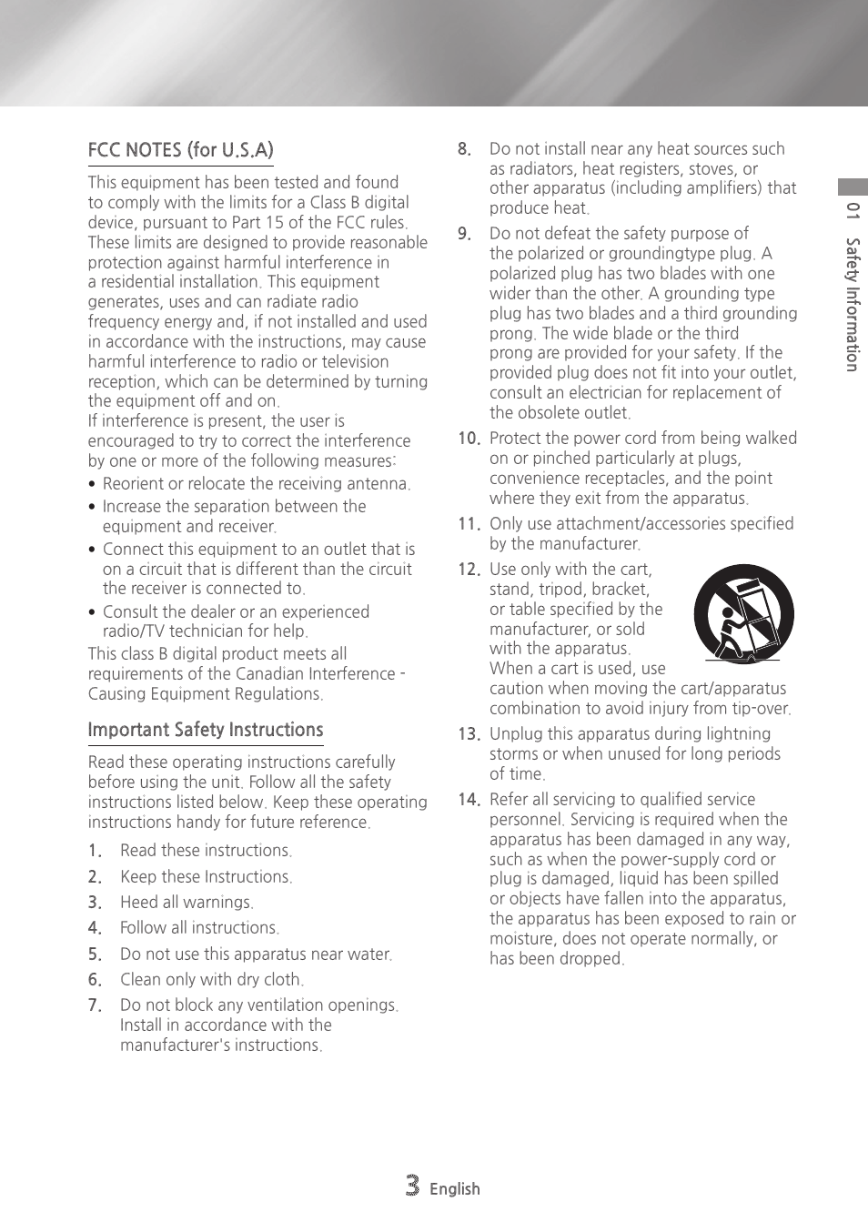 Samsung MX-HS9000-ZA User Manual | Page 3 / 30