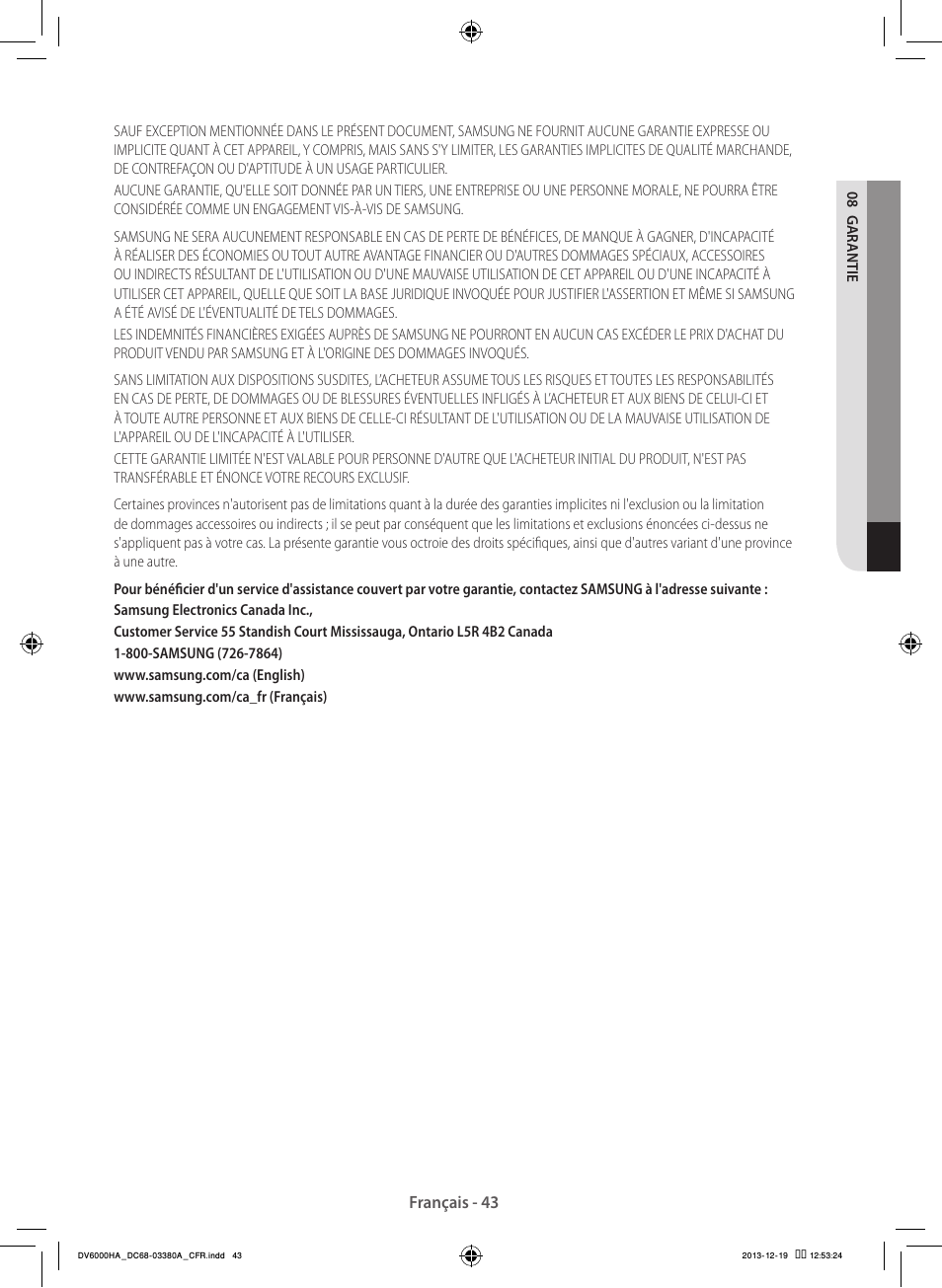 Samsung DV42H5600EG-AC User Manual | Page 87 / 132