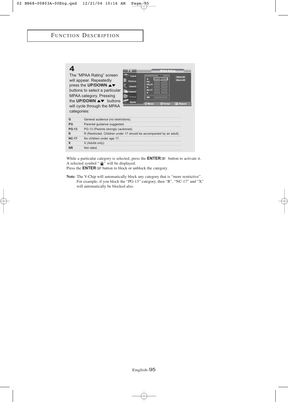 Samsung LNR408DX-XAA User Manual | Page 101 / 120