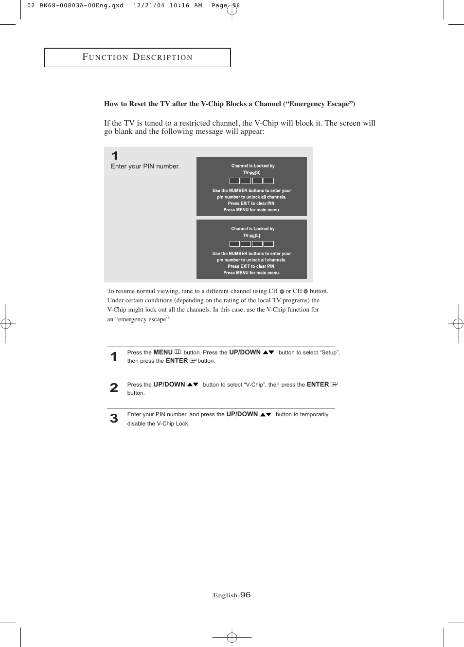 Samsung LNR408DX-XAA User Manual | Page 102 / 120