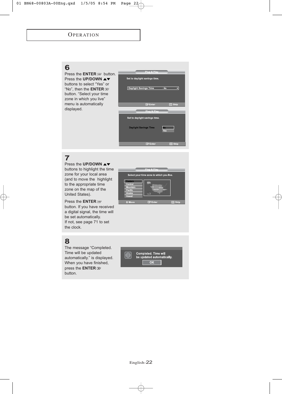 Samsung LNR408DX-XAA User Manual | Page 28 / 120