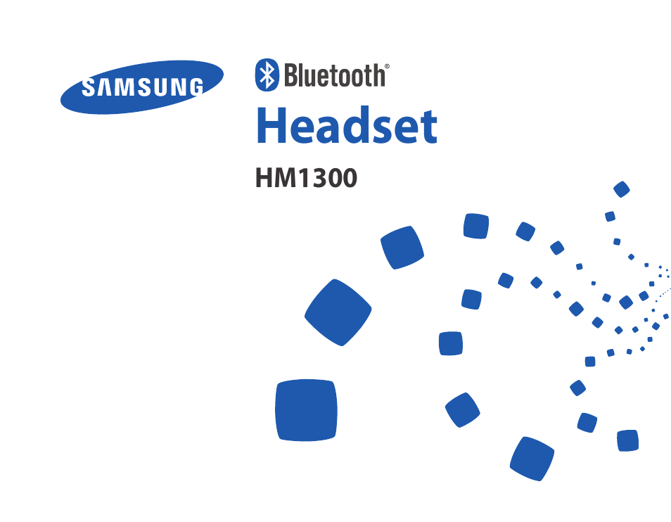 Samsung BHM1300NBACSTA User Manual | 63 pages