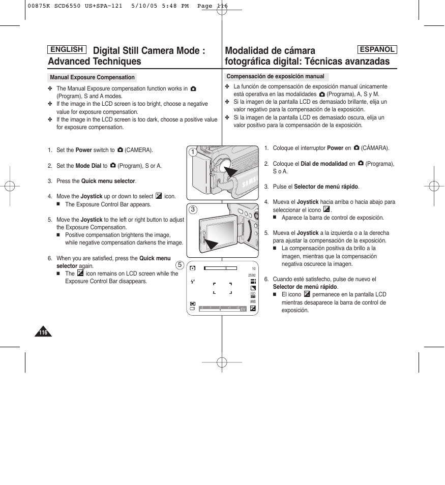 Samsung SC-D6550-XAA User Manual | Page 116 / 154