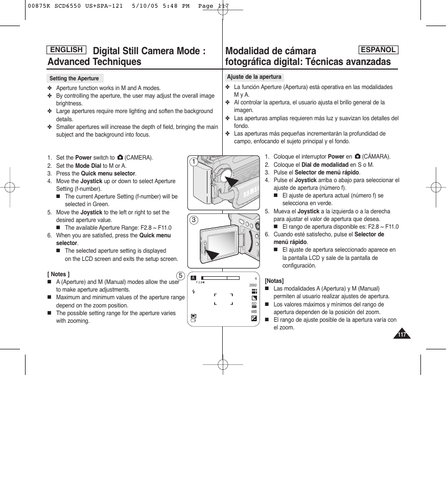 Samsung SC-D6550-XAA User Manual | Page 117 / 154