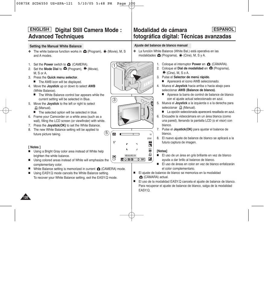 Samsung SC-D6550-XAA User Manual | Page 120 / 154