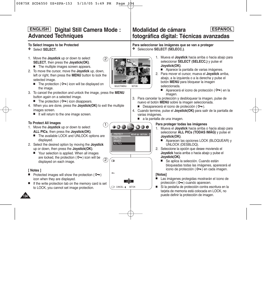 Samsung SC-D6550-XAA User Manual | Page 134 / 154