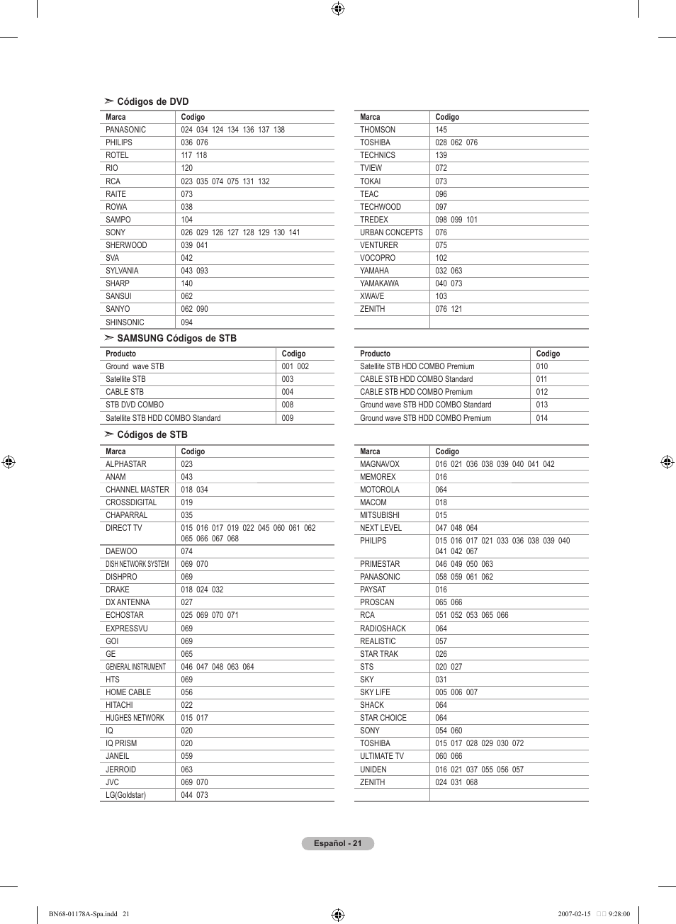 Samsung LNT4665FX-XAA User Manual | Page 111 / 178