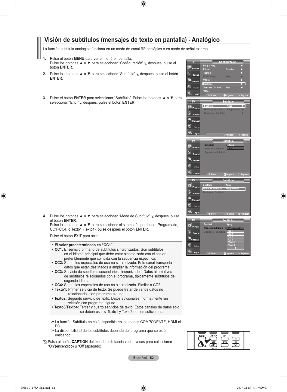 Samsung LNT4665FX-XAA User Manual | Page 142 / 178