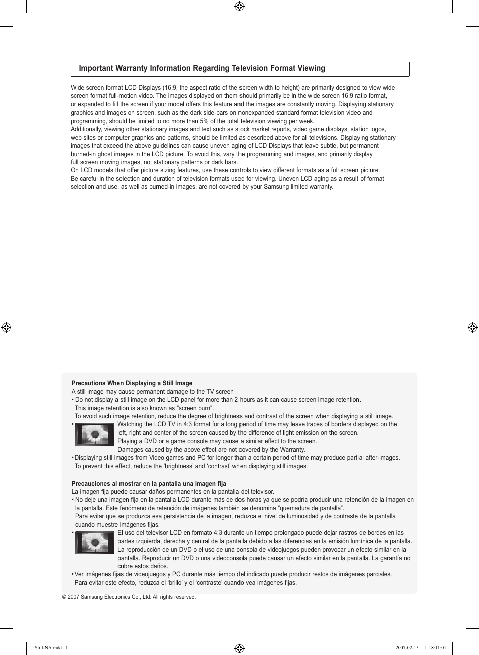 Samsung LNT4665FX-XAA User Manual | Page 2 / 178